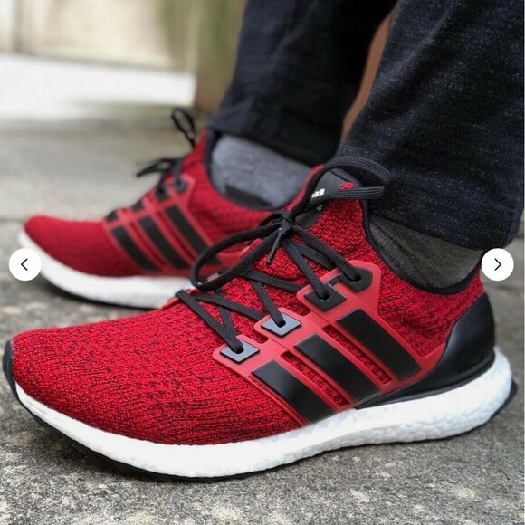 NEW Adidas Ultraboost 4.0 Power Red Core Black Size 10 US 9.5 UK 44 EUR EE3703 main image 7